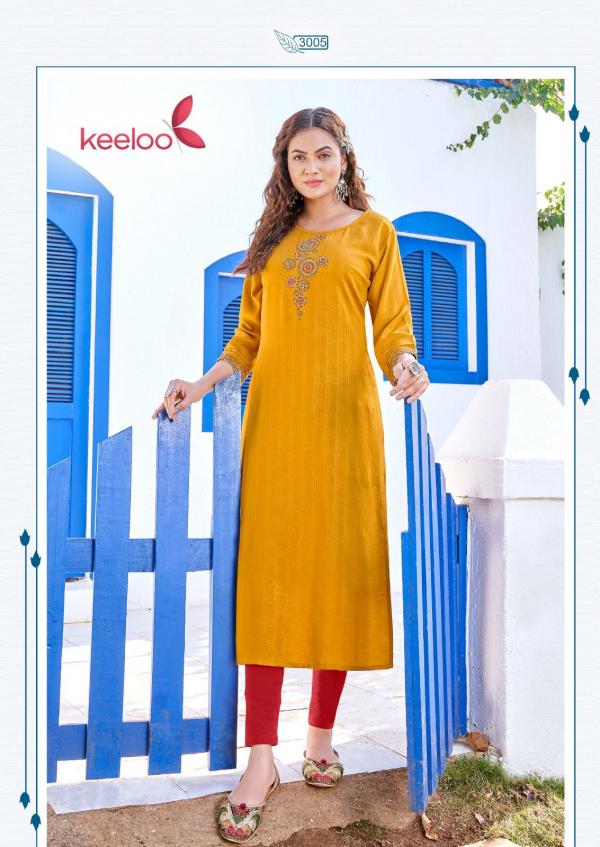 Keeloo Kanika Vol 3 Fancy Rayon Designer Kurti Collection